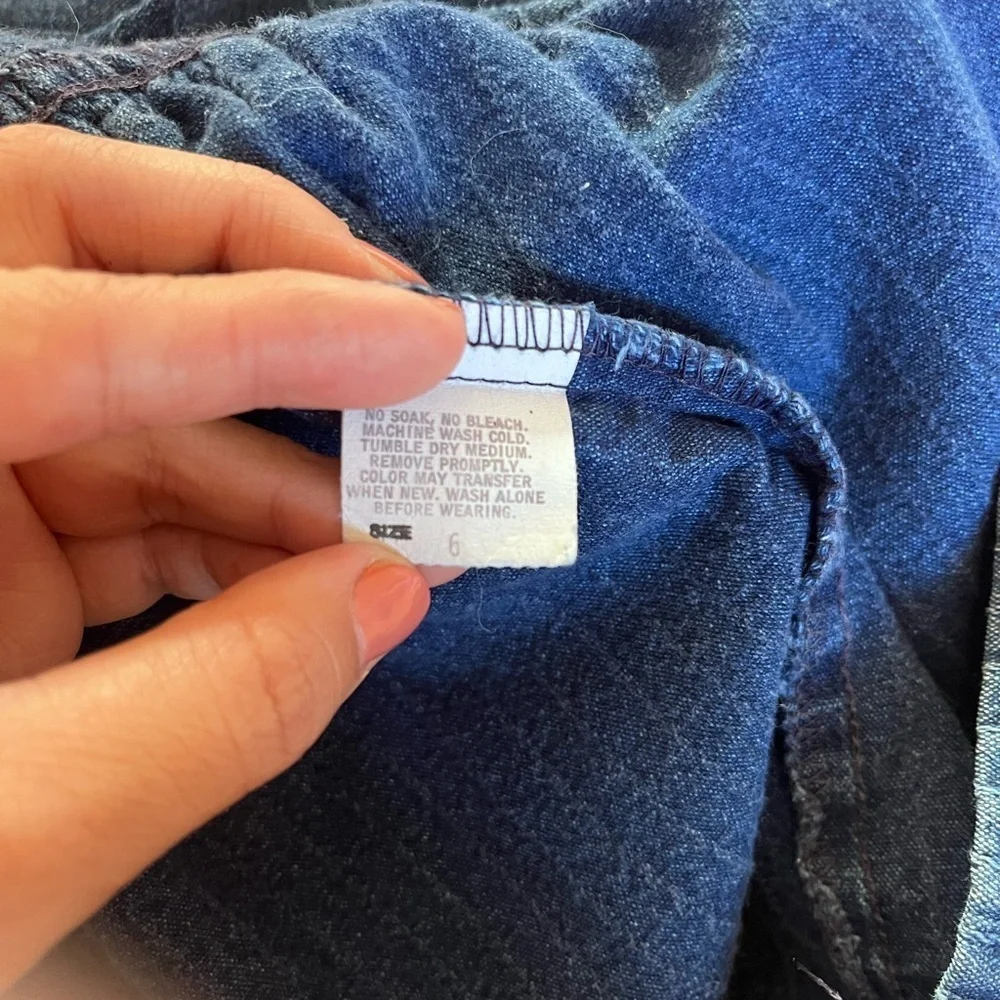 Vintage OshKosh B'gosh Denim with Colorful Patches